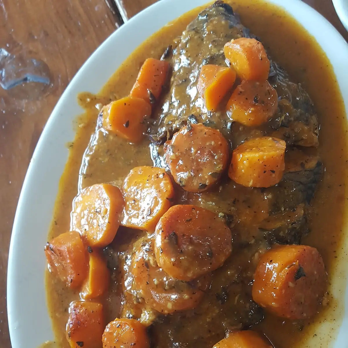 Brown Stew Fish