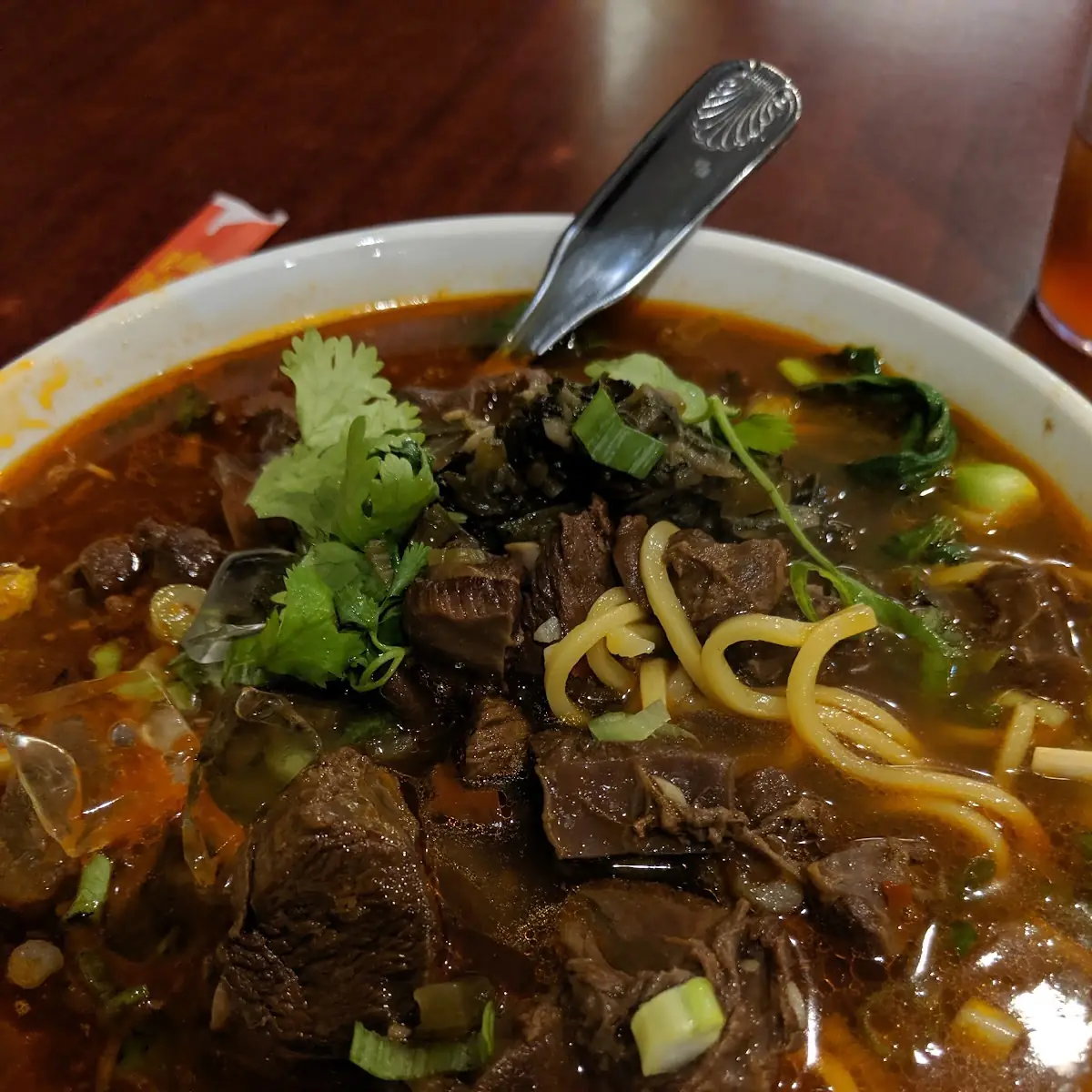 Szechuan Beef Noodle Soup