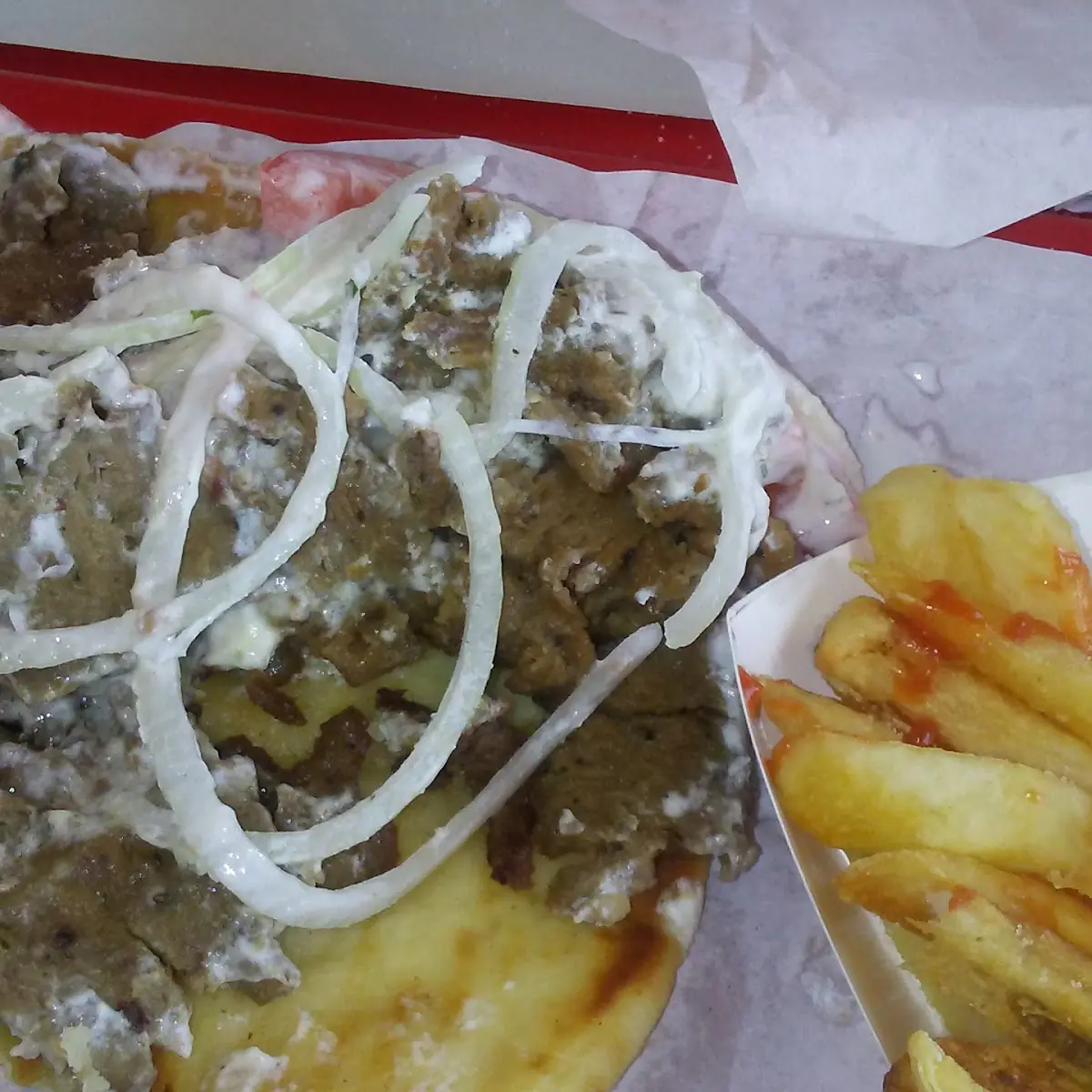 Gyro with Feta Cheese