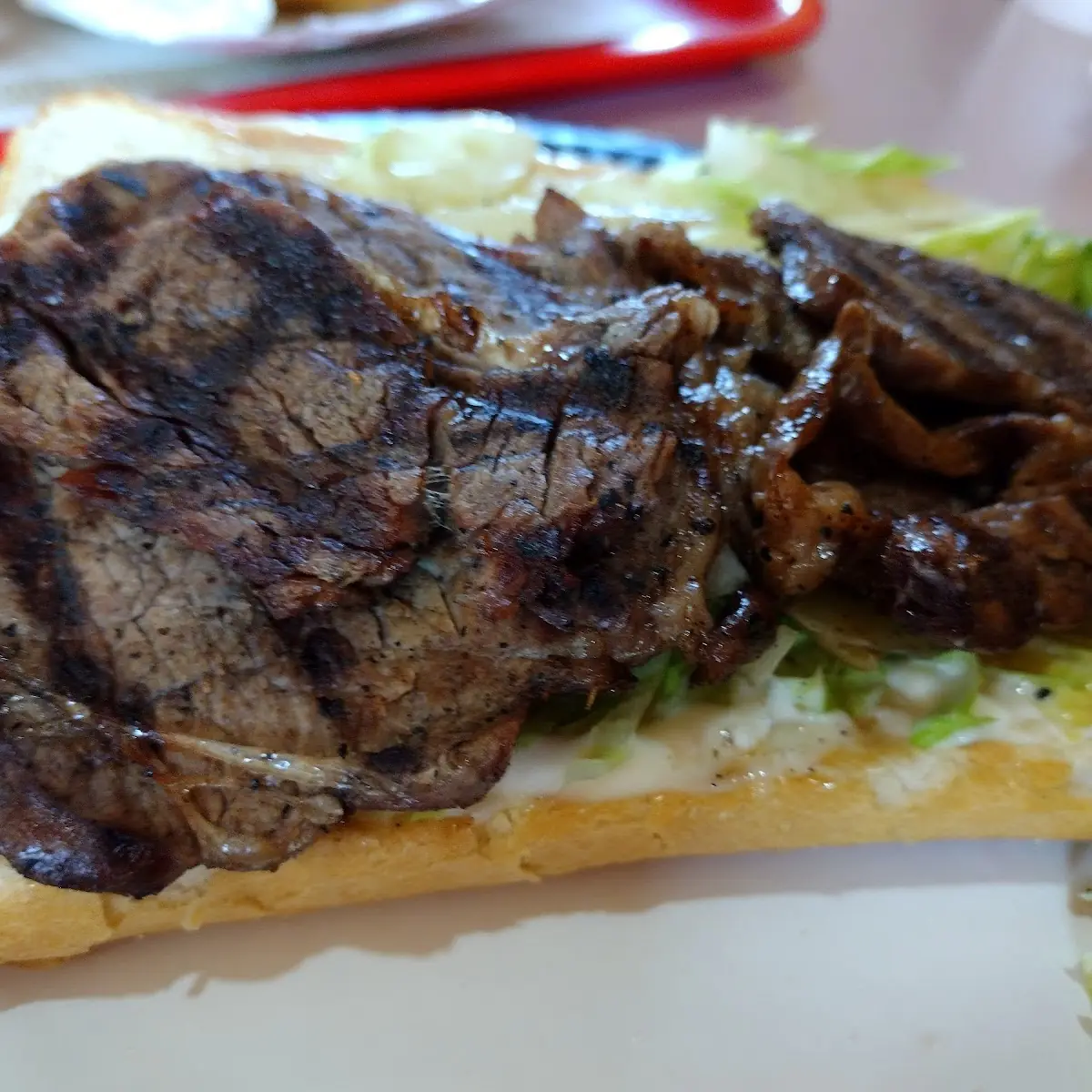 Rib-Eye Steak Sandwich