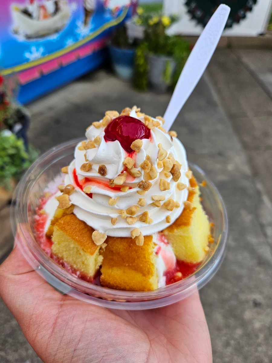 Pineapple Upside Down Sundae
