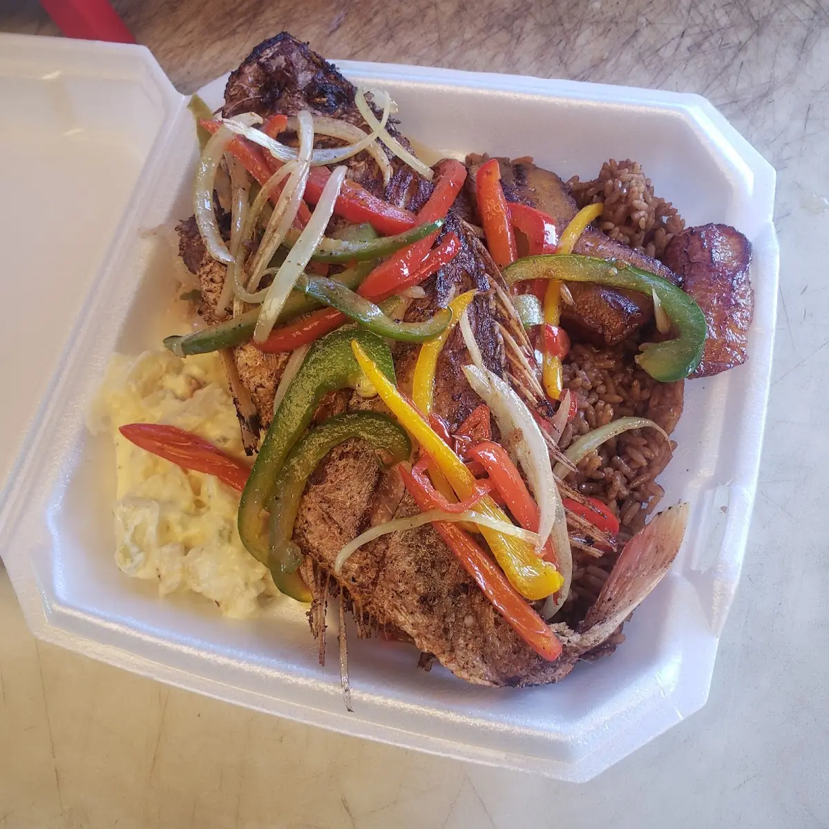 Jerk Fried Fish
