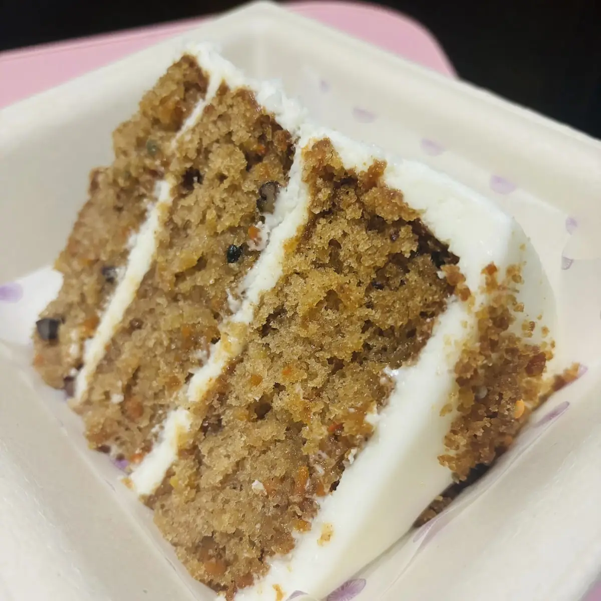 Carrot Cake Slice