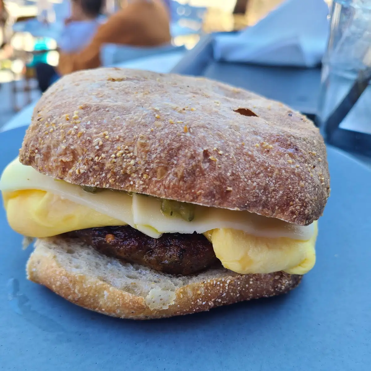 Landing Breakfast Sandwich