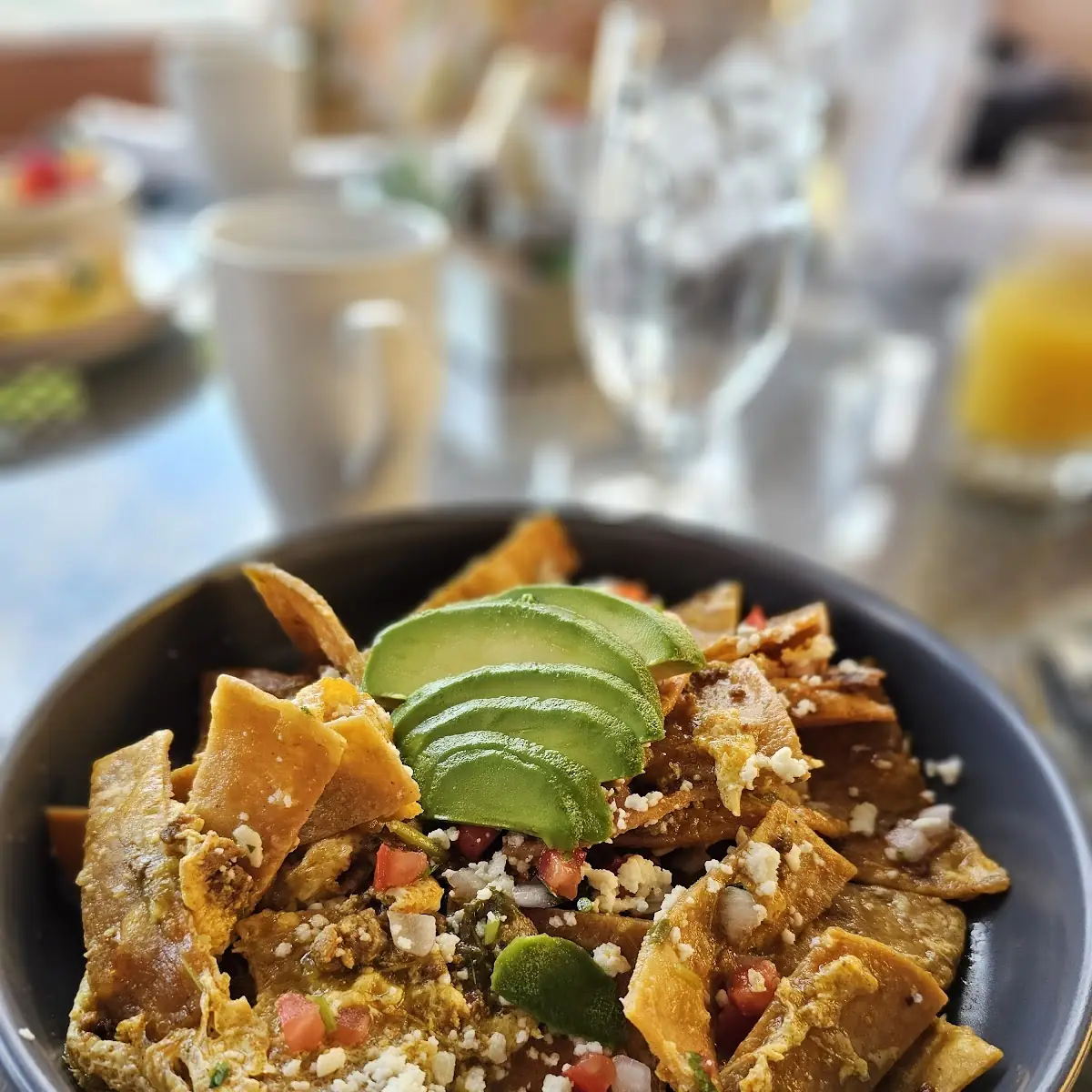 Scrambled Egg Chilaquiles