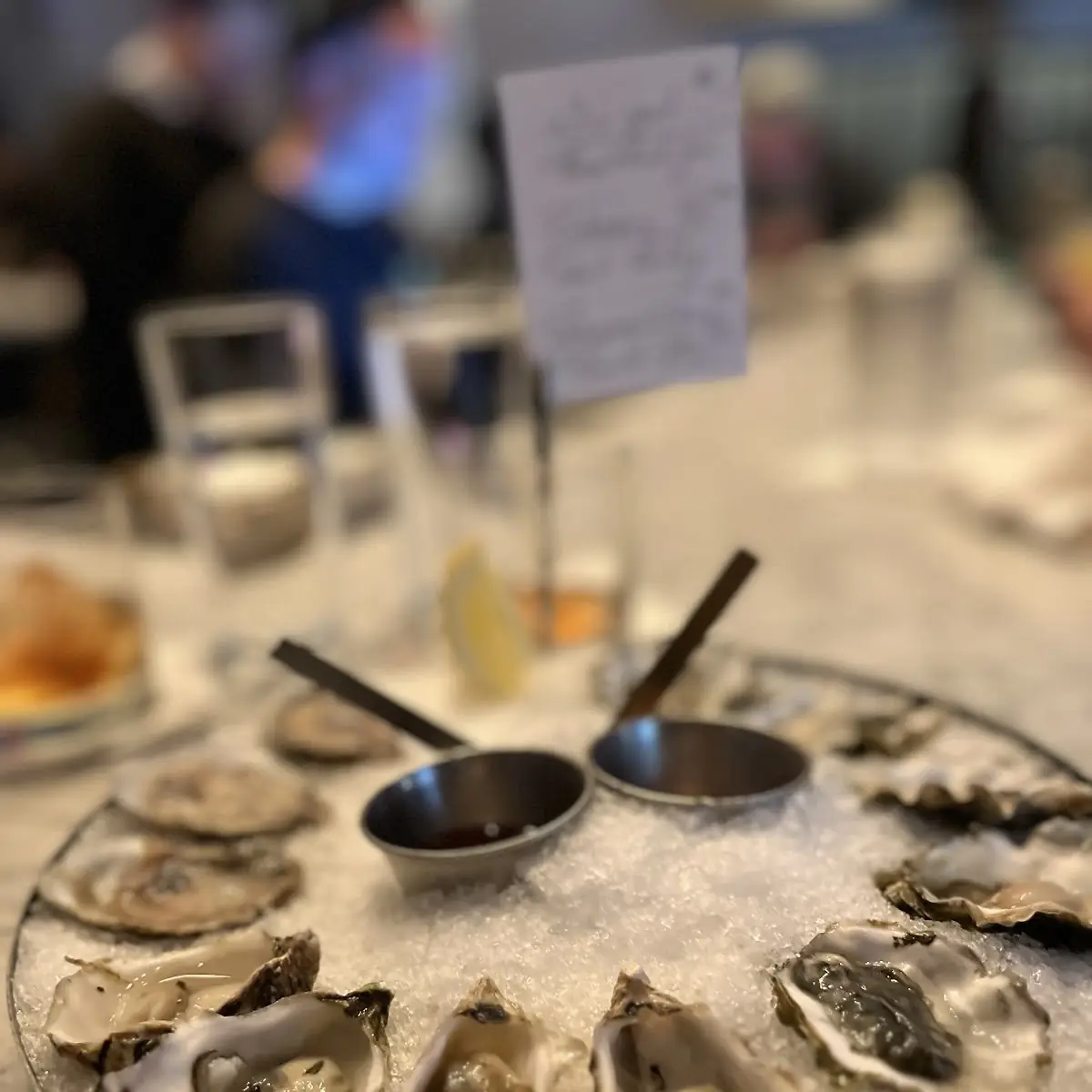 Oysters on a Half Shell