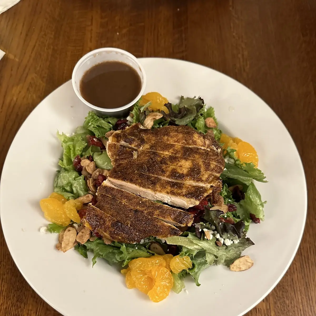 Blackened Salmon Caesar Salad