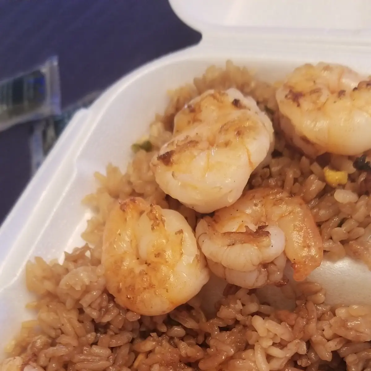 Chicken Shrimp and Steak Fried Rice