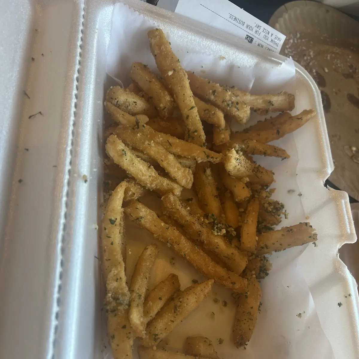 Large Garlic Parm Fries