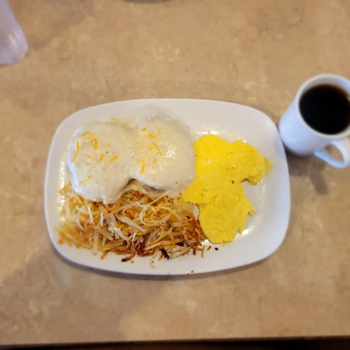 Loaded Biscuits and Sausage Gravy
