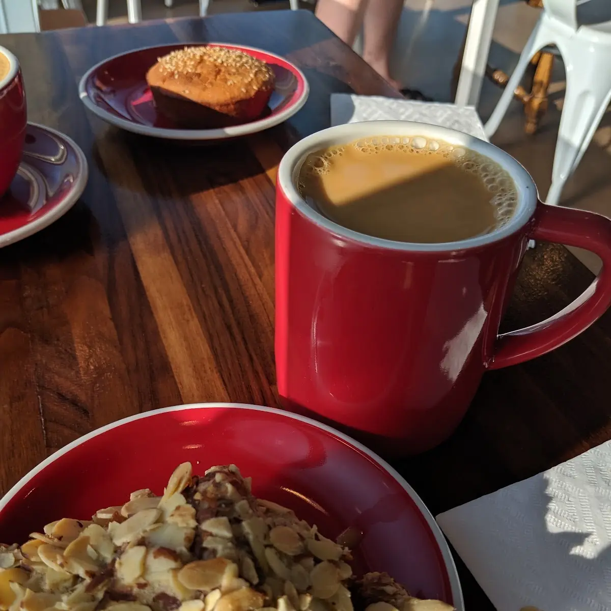 Coffee and Almond Croissant