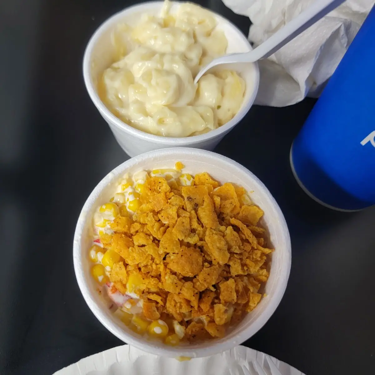Mac and Cheese and Corn Salad