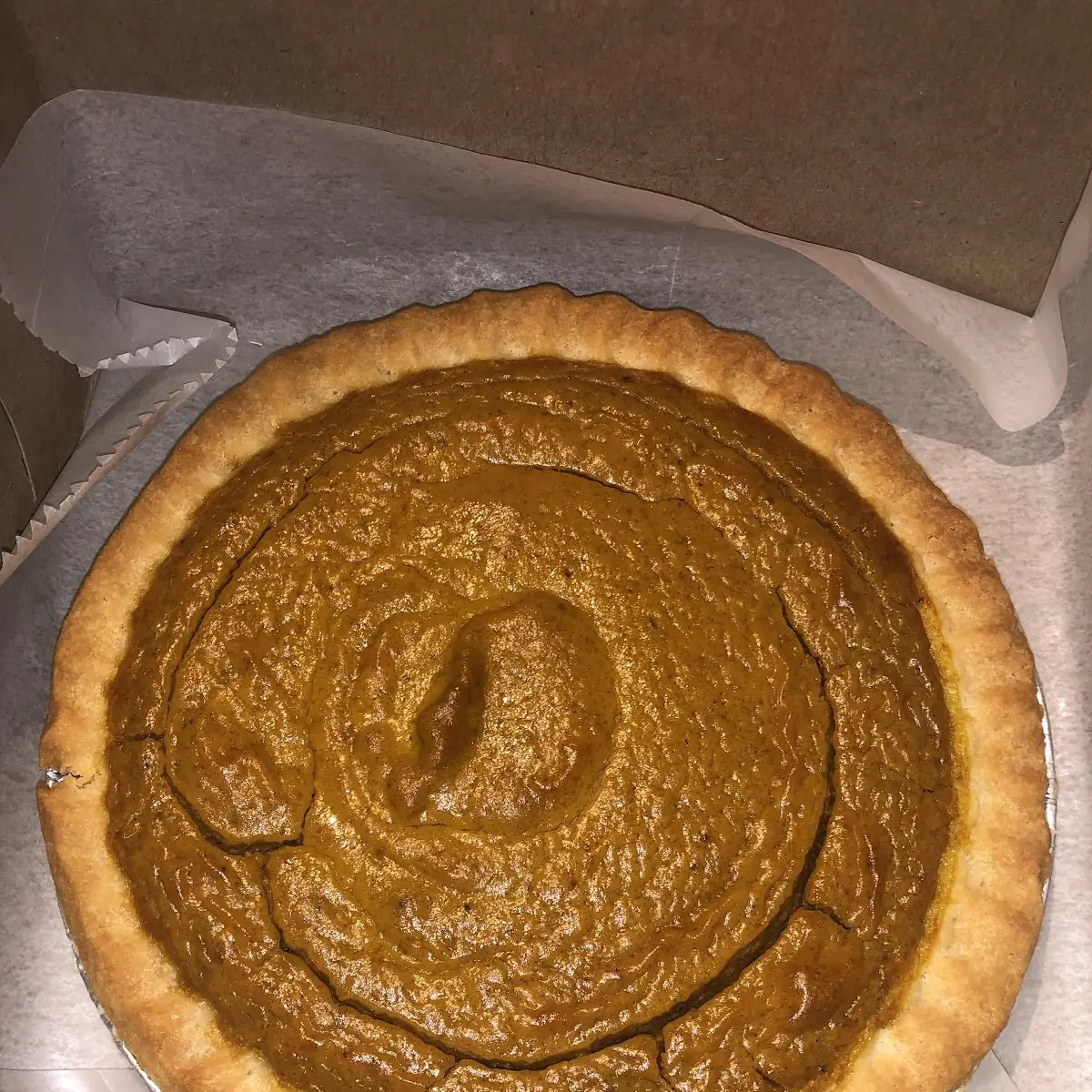 Bourbon Pumpkin Pie