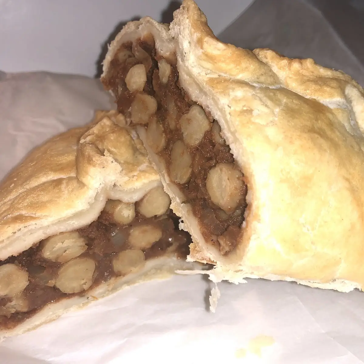 Chana Masala Pasty