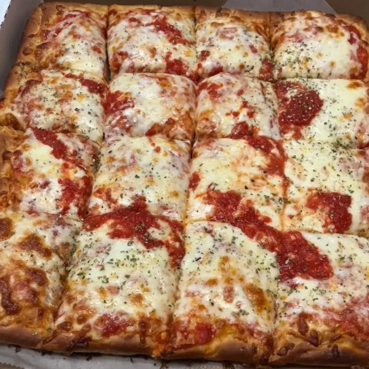 Sicilian Cheese Pizza
