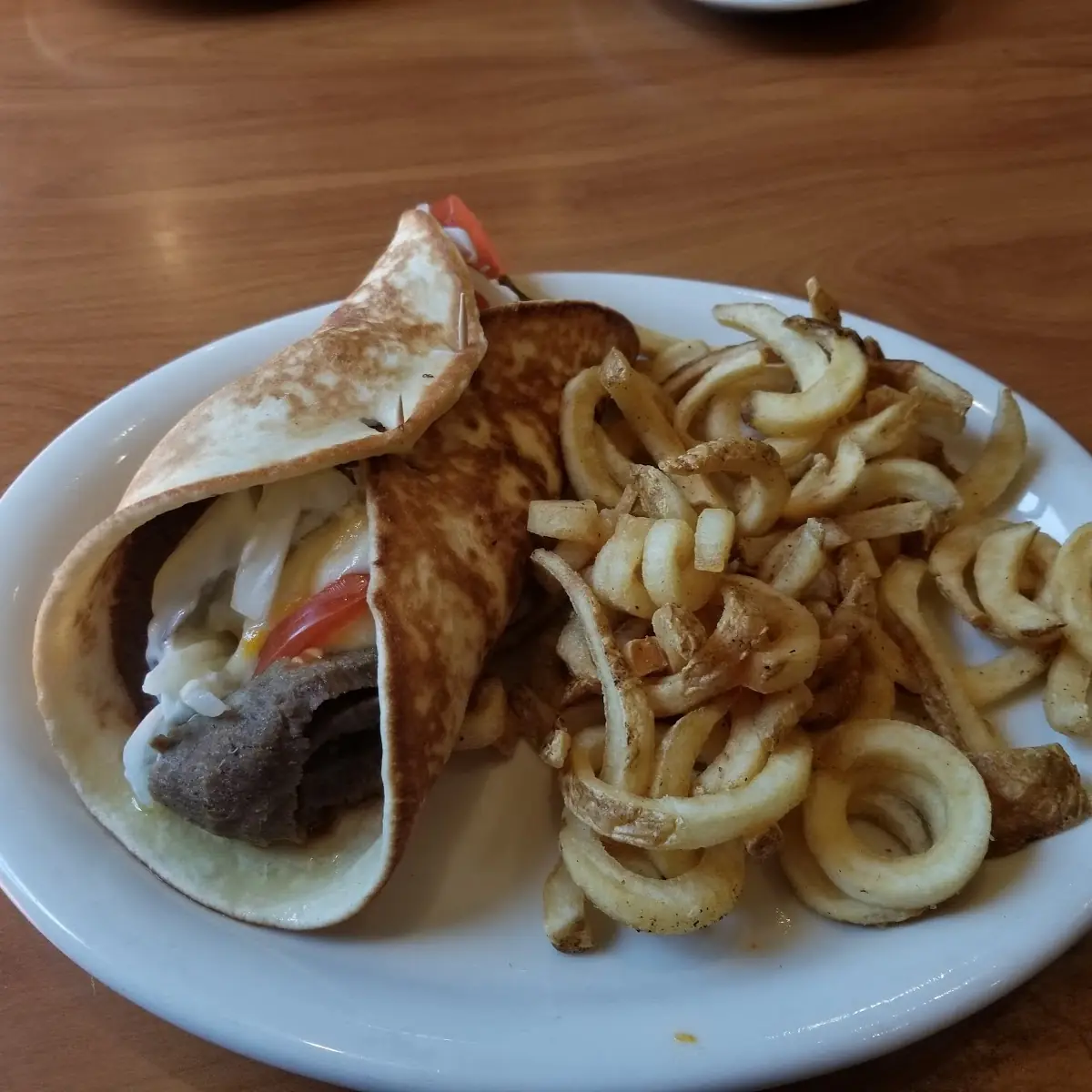 Three Cheese Gyro Sandwich