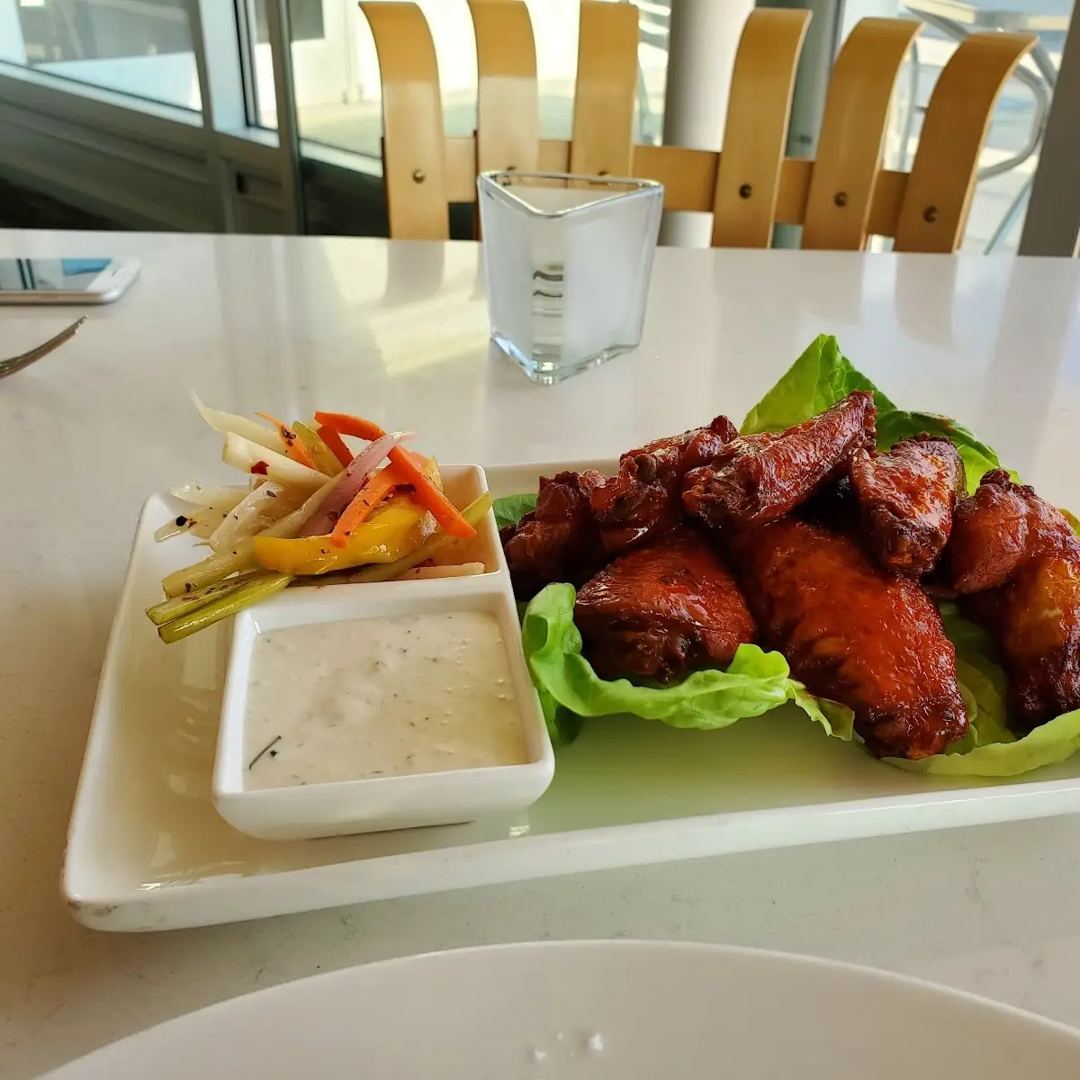Duck Fat Buffalo Chicken Wings