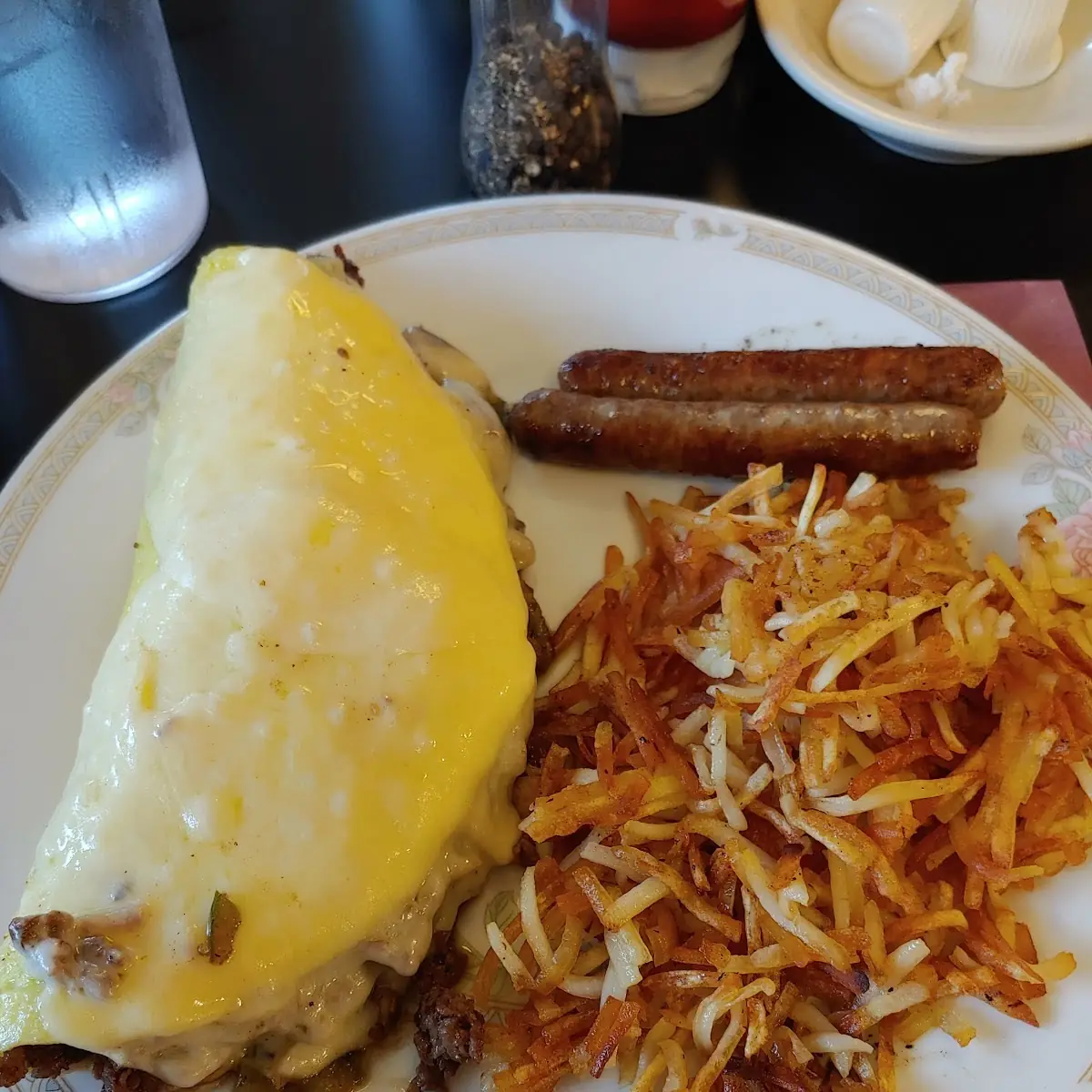 Cheese Steak Omelette