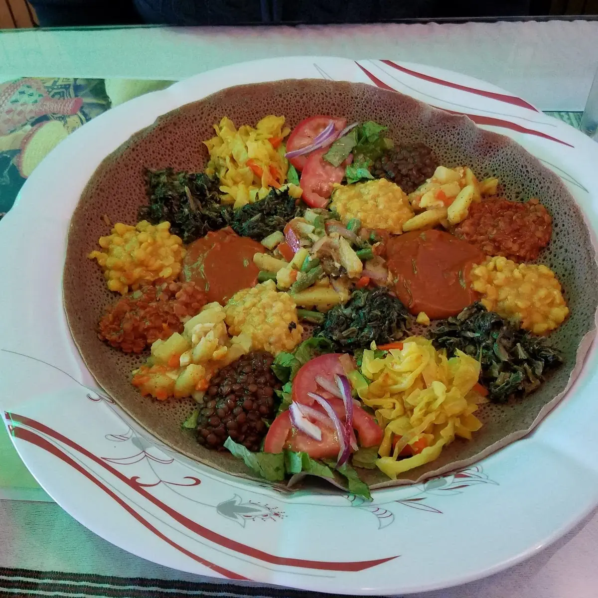 Ethiopian Sampler Platter