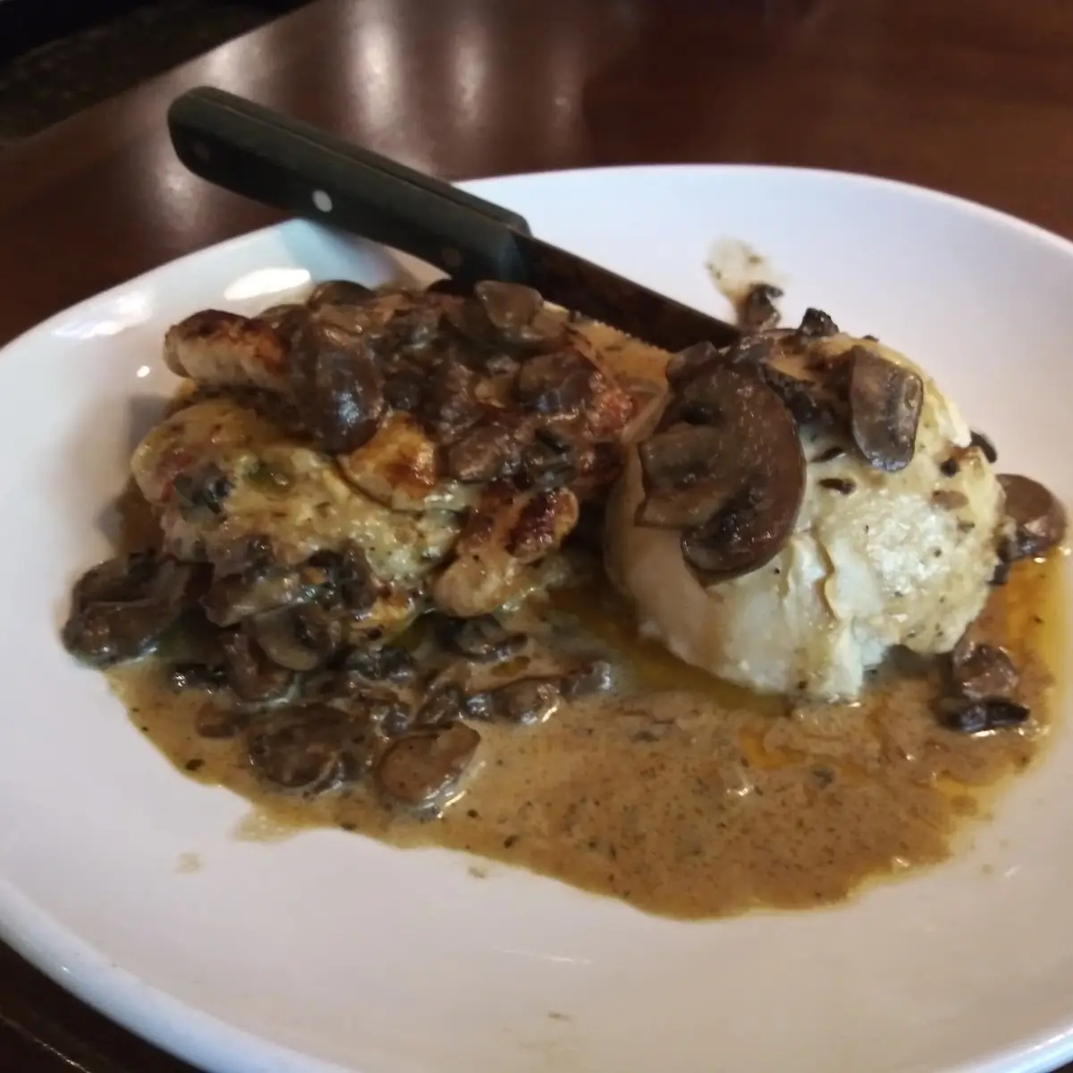 Stuffed Chicken Marsala