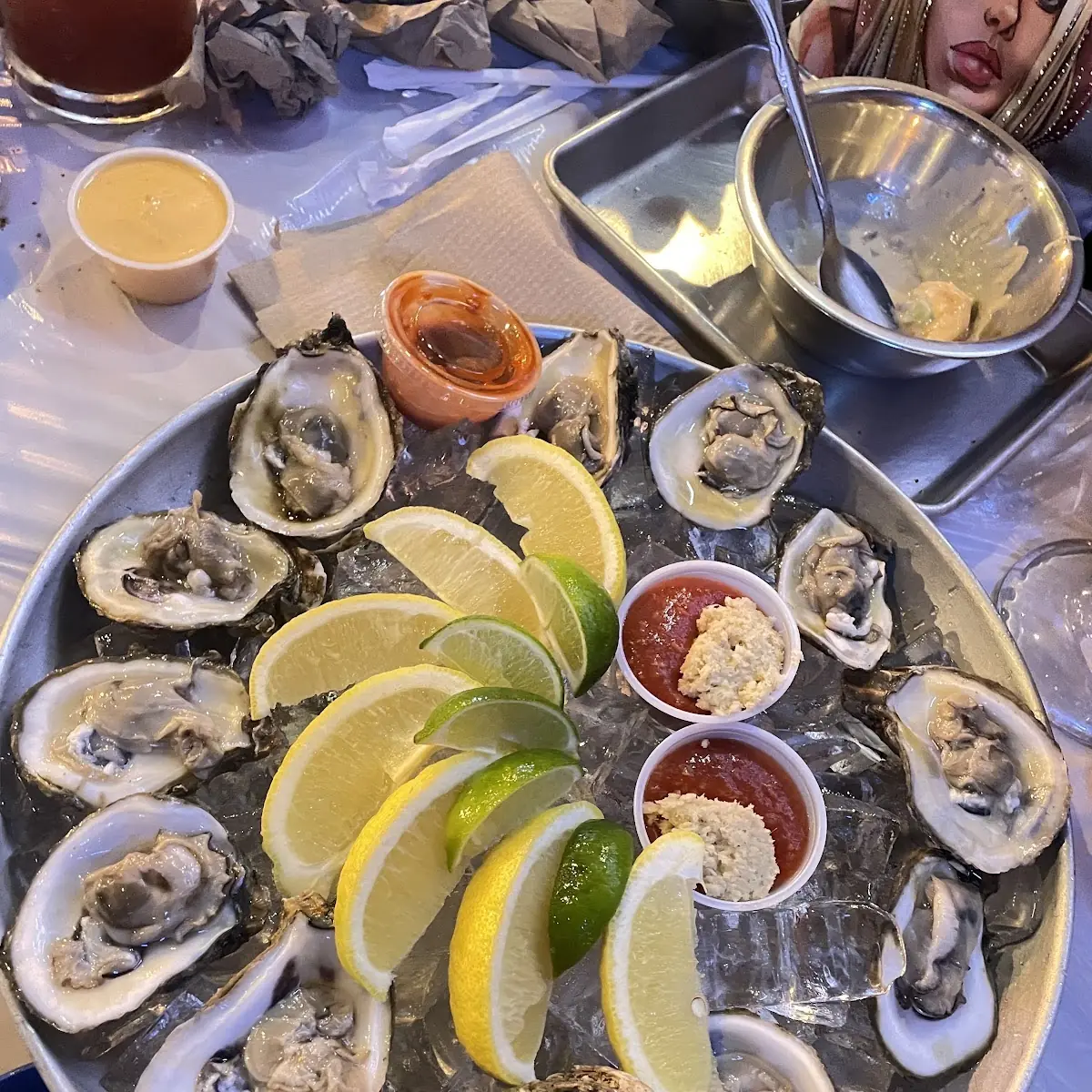 Raw Oysters on the Half Shell