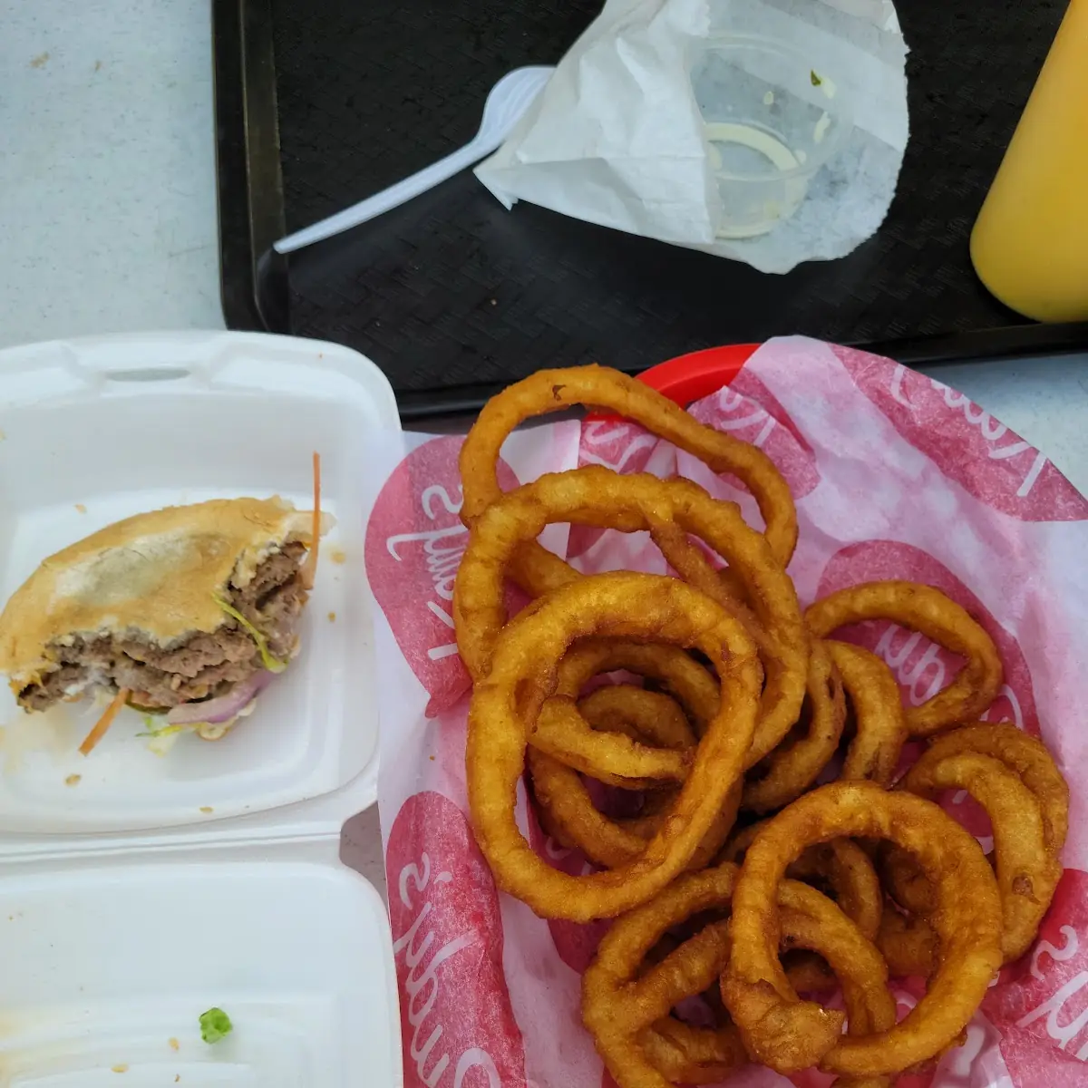 Super Burger & Onion Rings