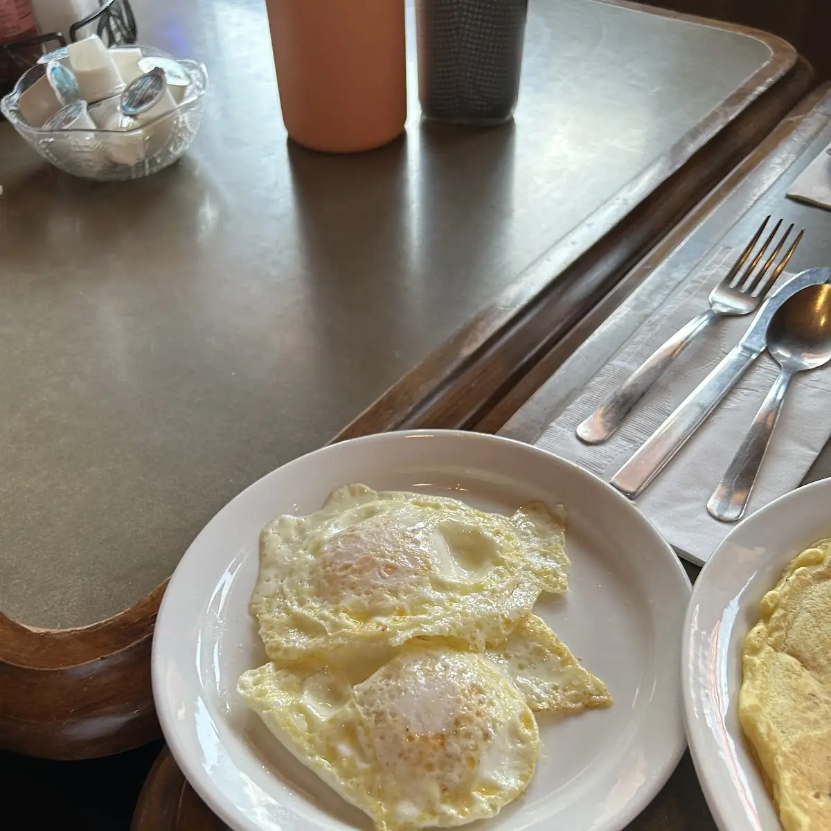 Two Eggs over Medium a-La-Carte