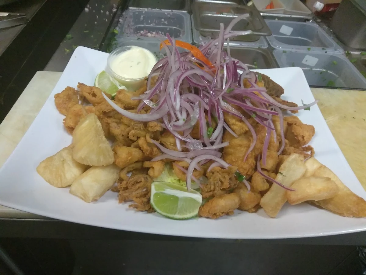 Deep Fried Seafood Platter