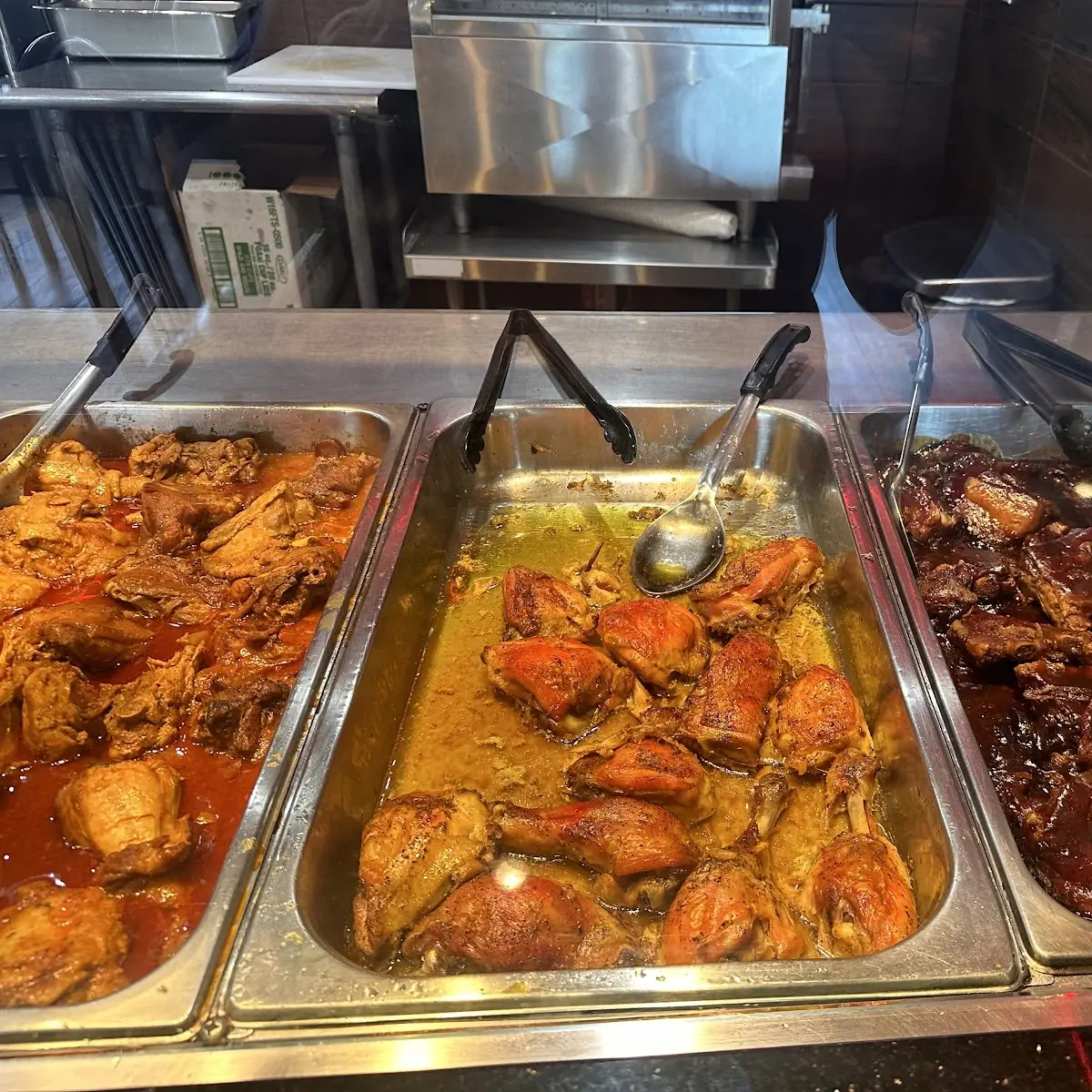 Dios Gracias Bendiciones Chicharron de Cerdo Plástica de Cerdo Guisada Arroz Amarillo Y Más