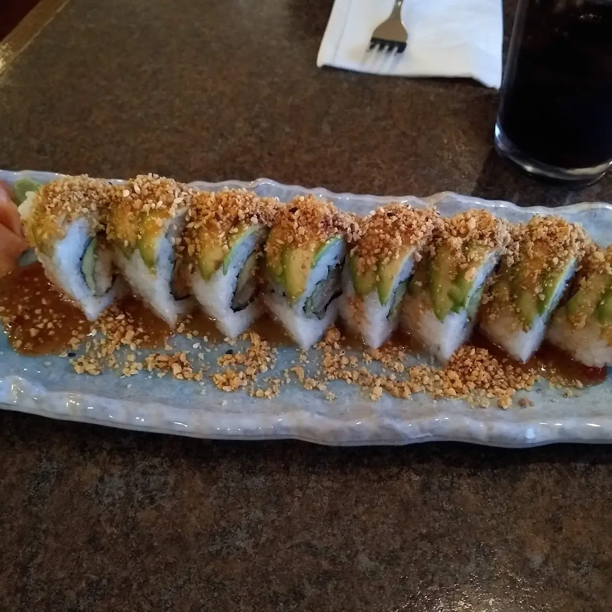Spicy Salmon Hand Roll*