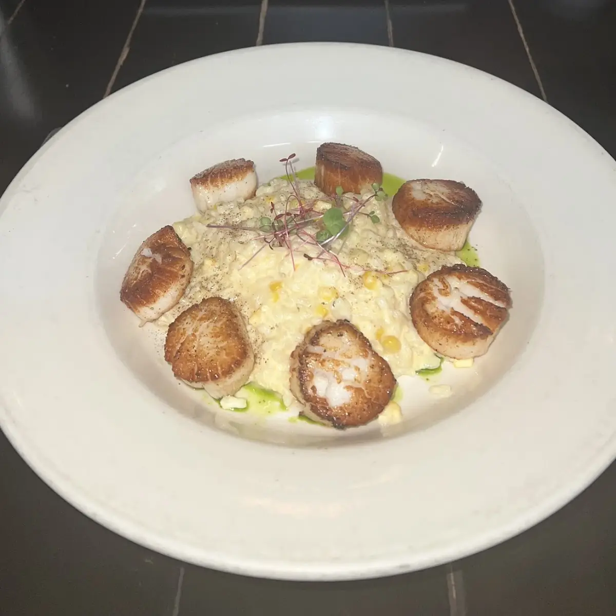 Seared Day-Boat Sea Scallops
