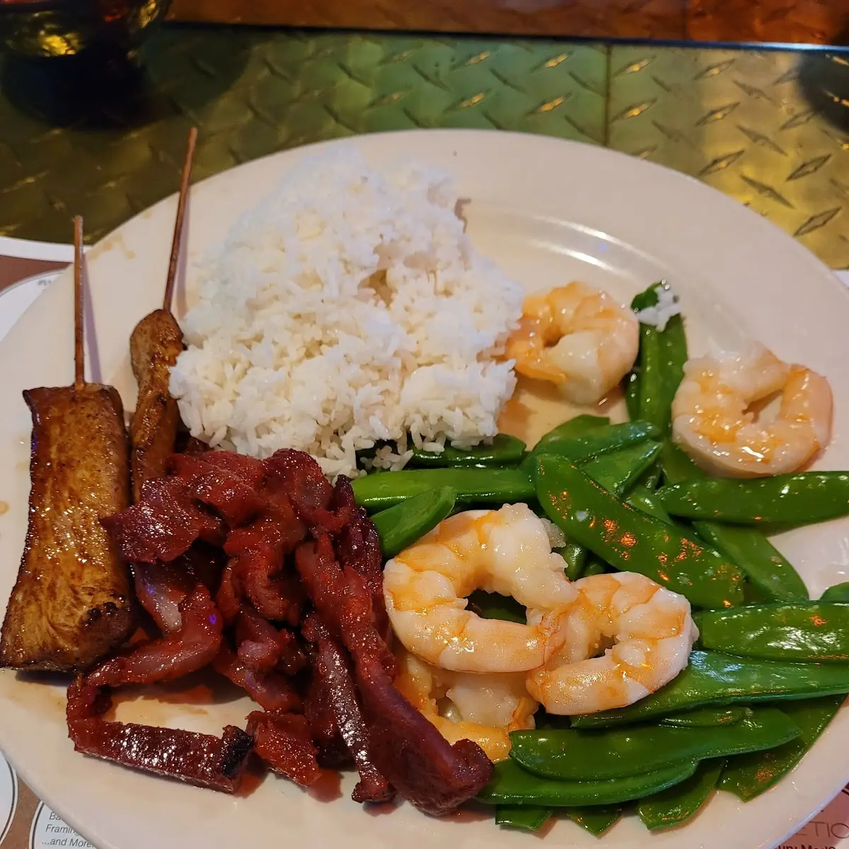 Shrimp with Pea Pods