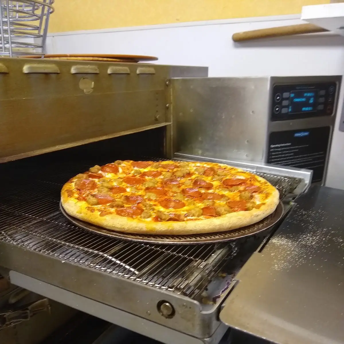 Pepperoni Sausage Pizza