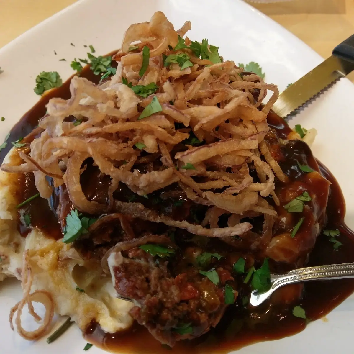 Pot Roast & Chorizo Mash Potatoes