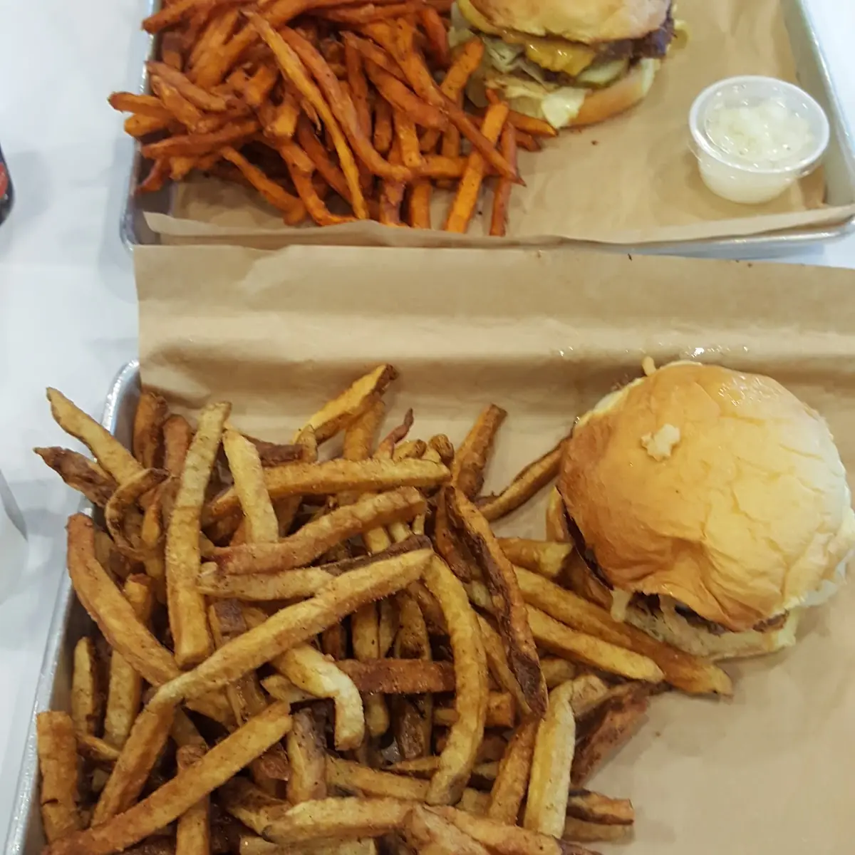 French Fries & Sweet Potato Fries