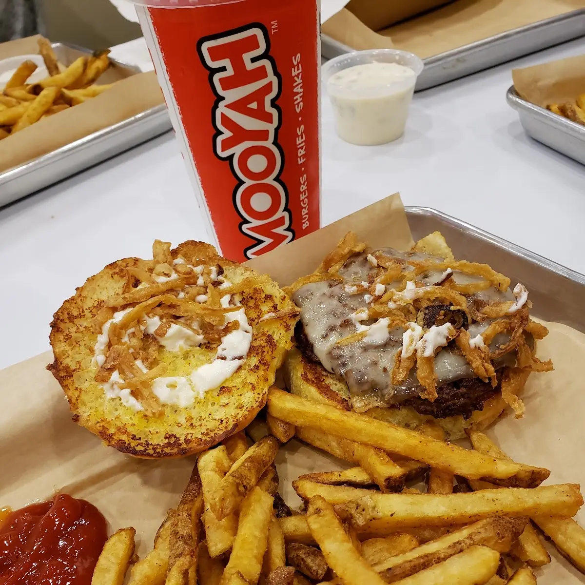 Swiss Mushroom Burger