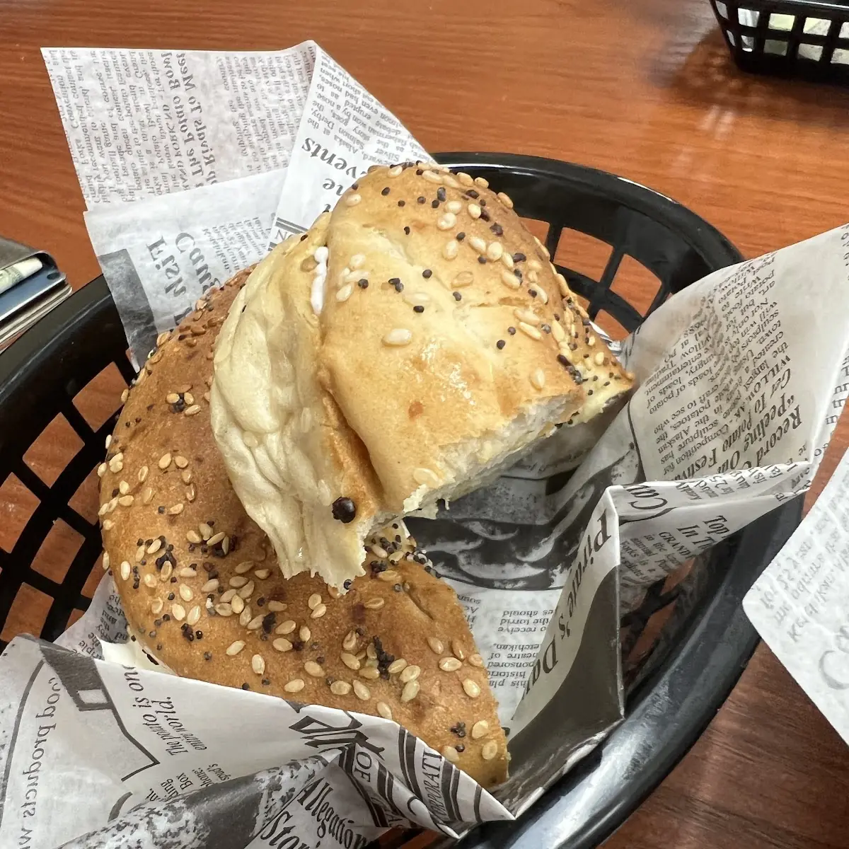 Everything Bagel with Cream Cheese