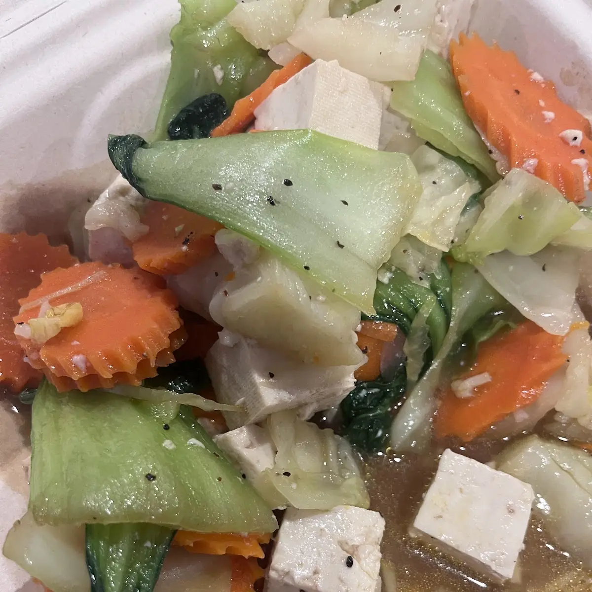 Veg Tofu with Mixed Vegetables
