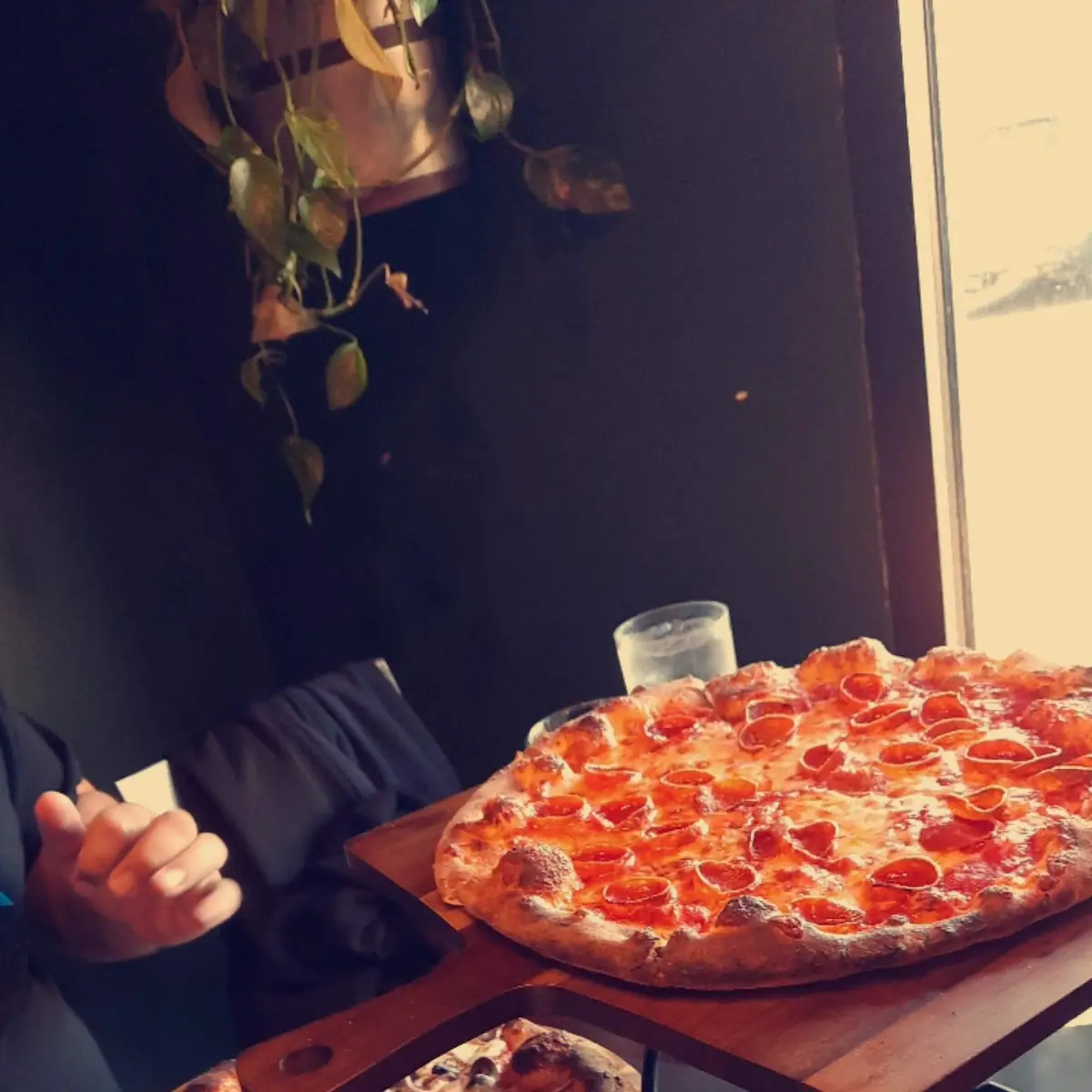 Pepperoni Pizza & Chicken Veggie Pizza