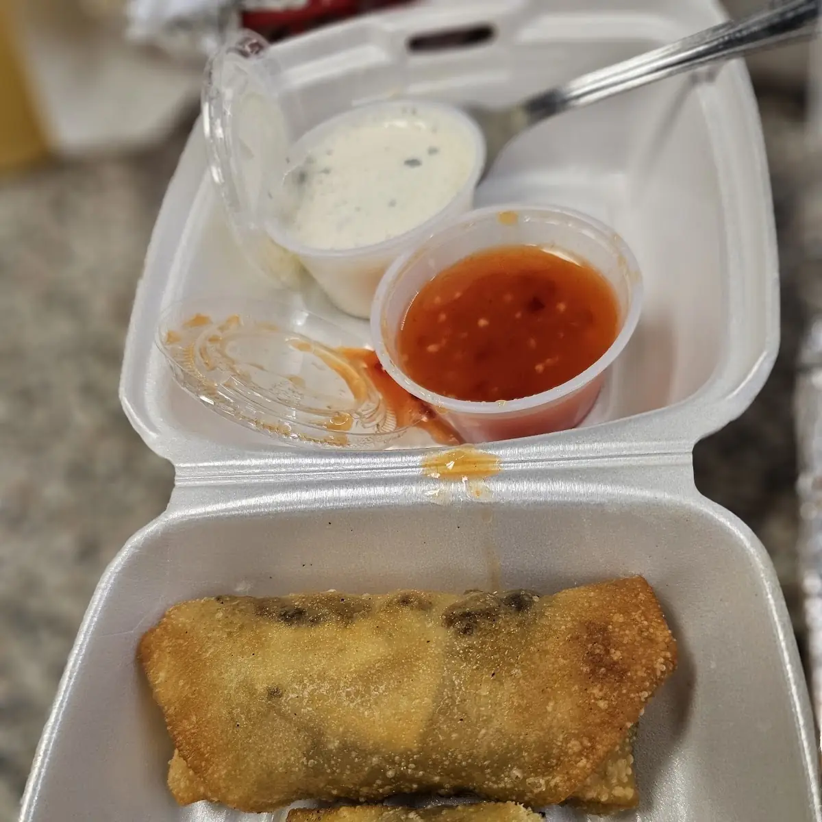 Philly Steak Egg Roll