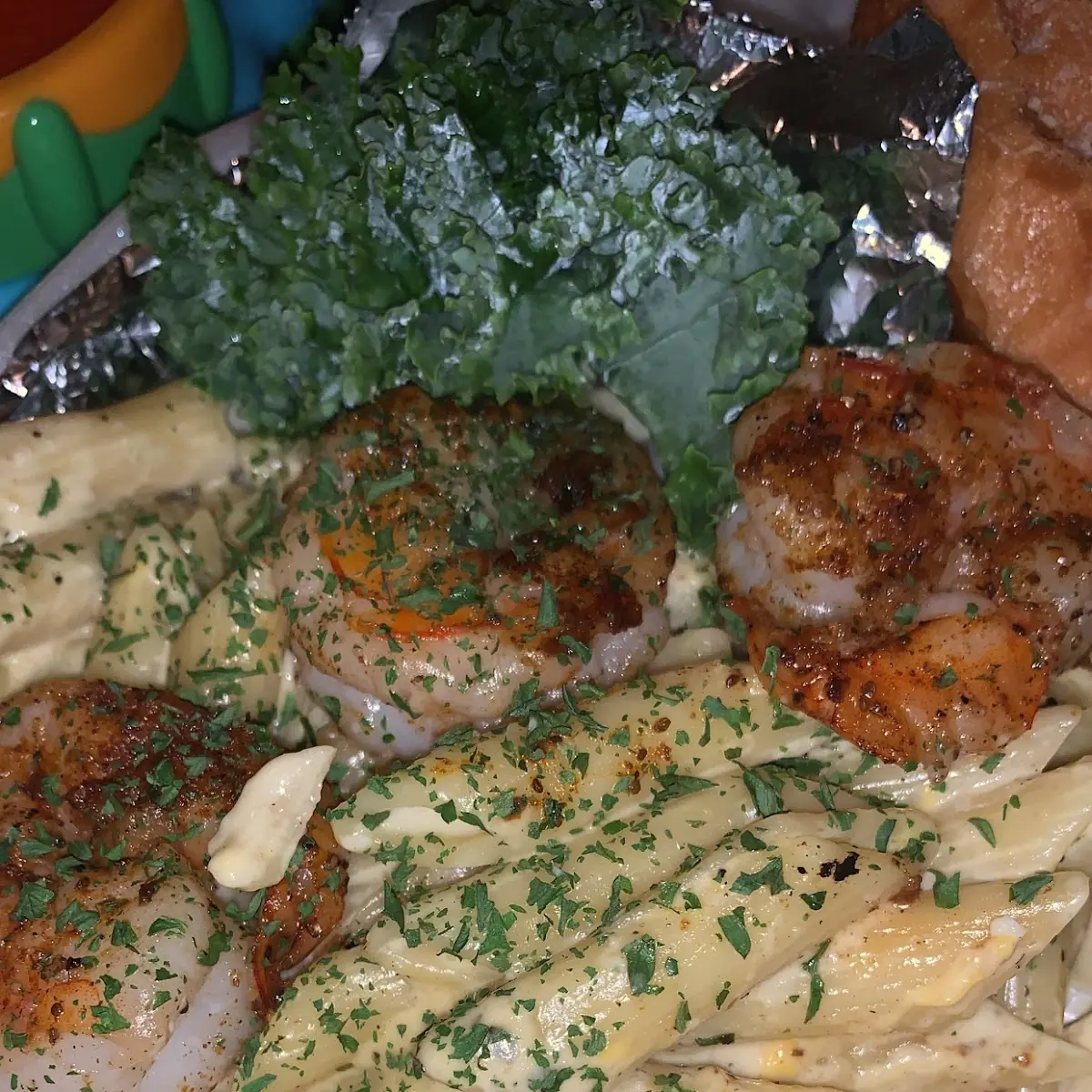 Shrimp Alfredo