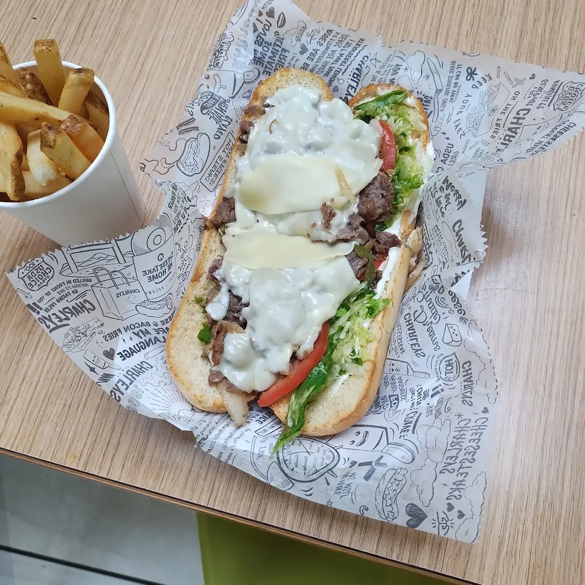 Cheese Steak Sandwich