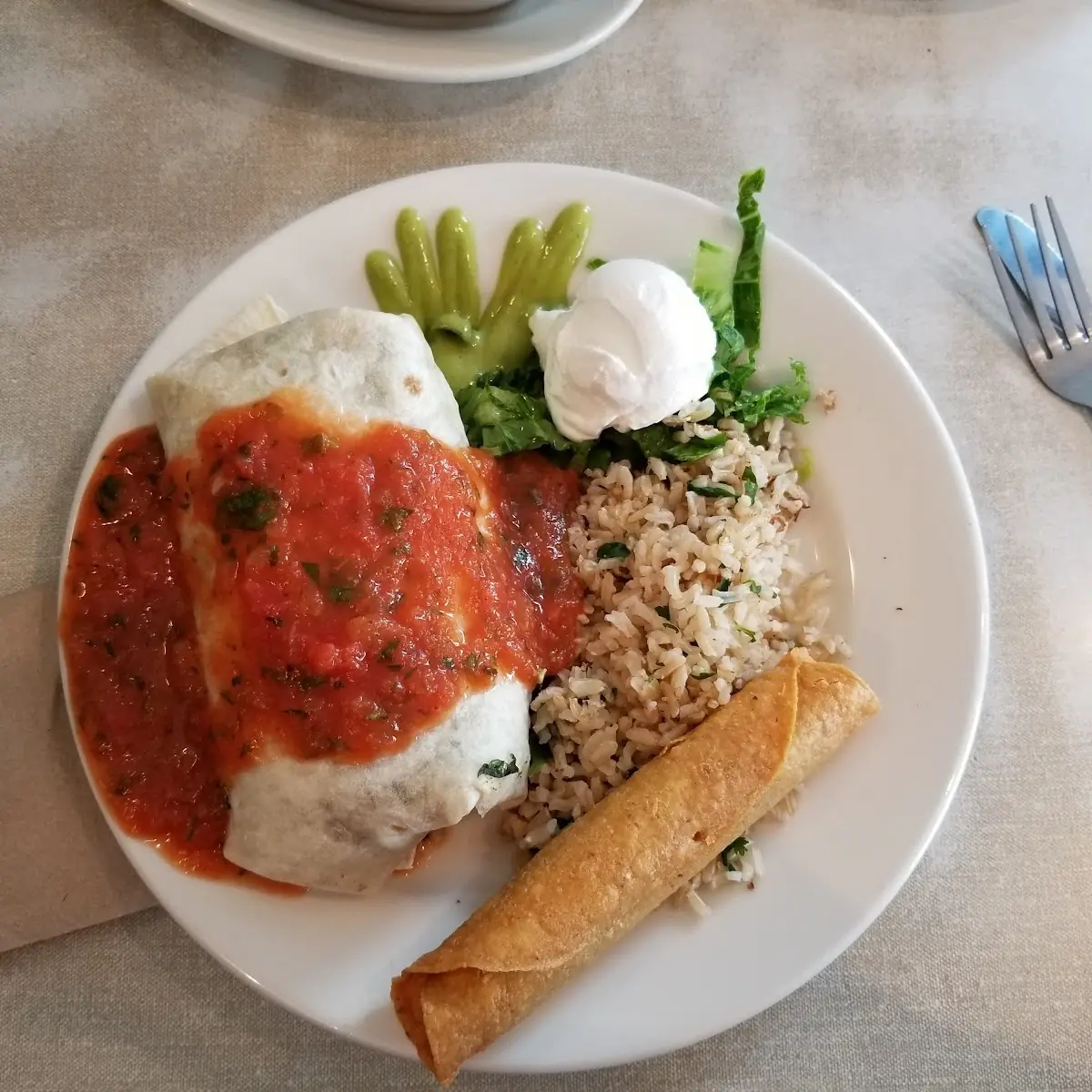 Chicken Burrito