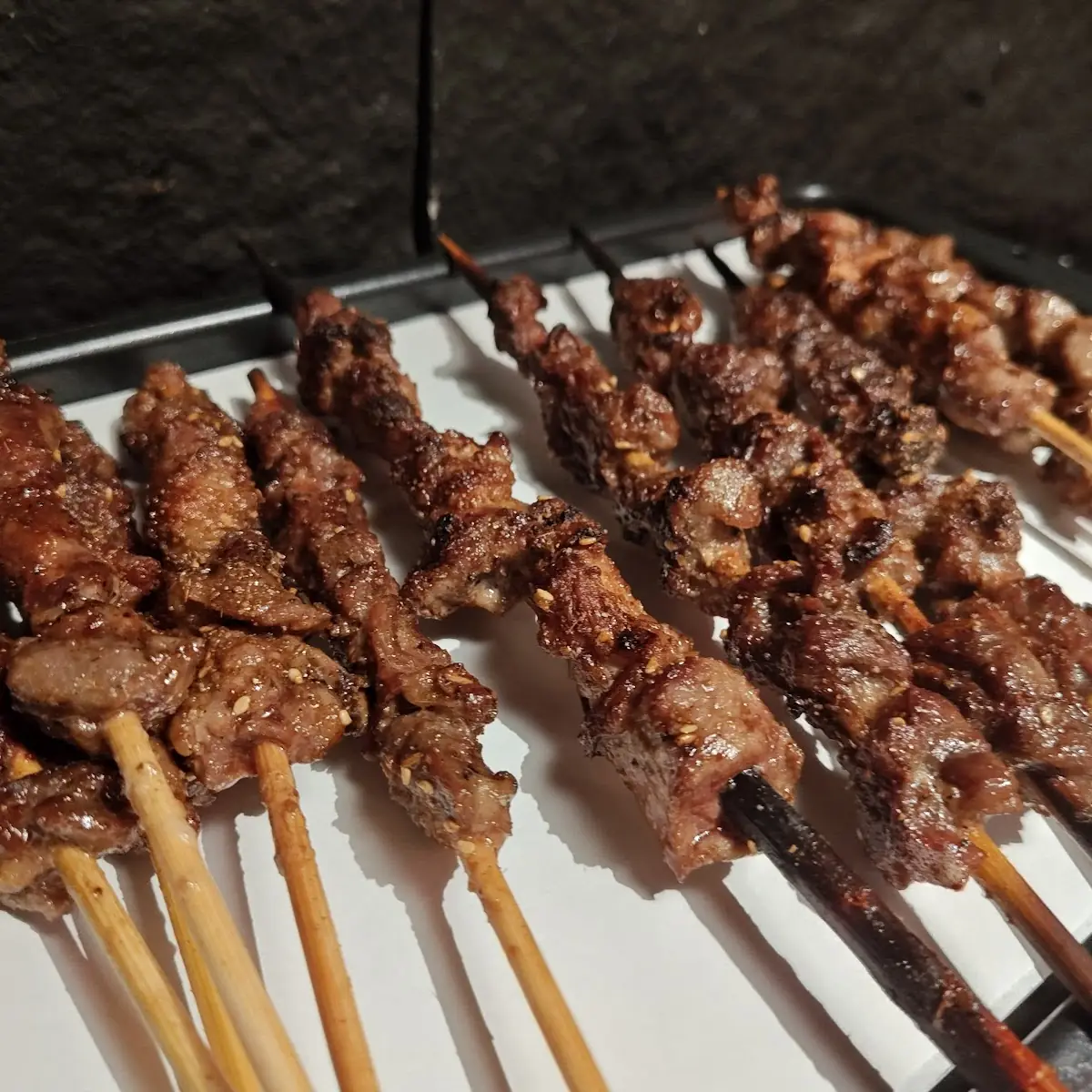 Spiced Lamb Meat Skewers