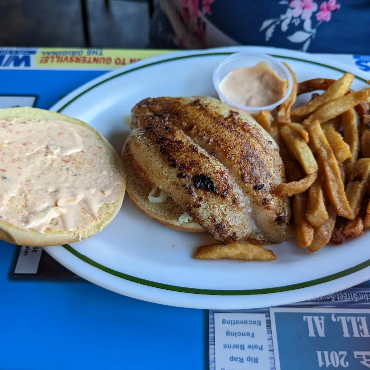 Blackened Fish Sandwich