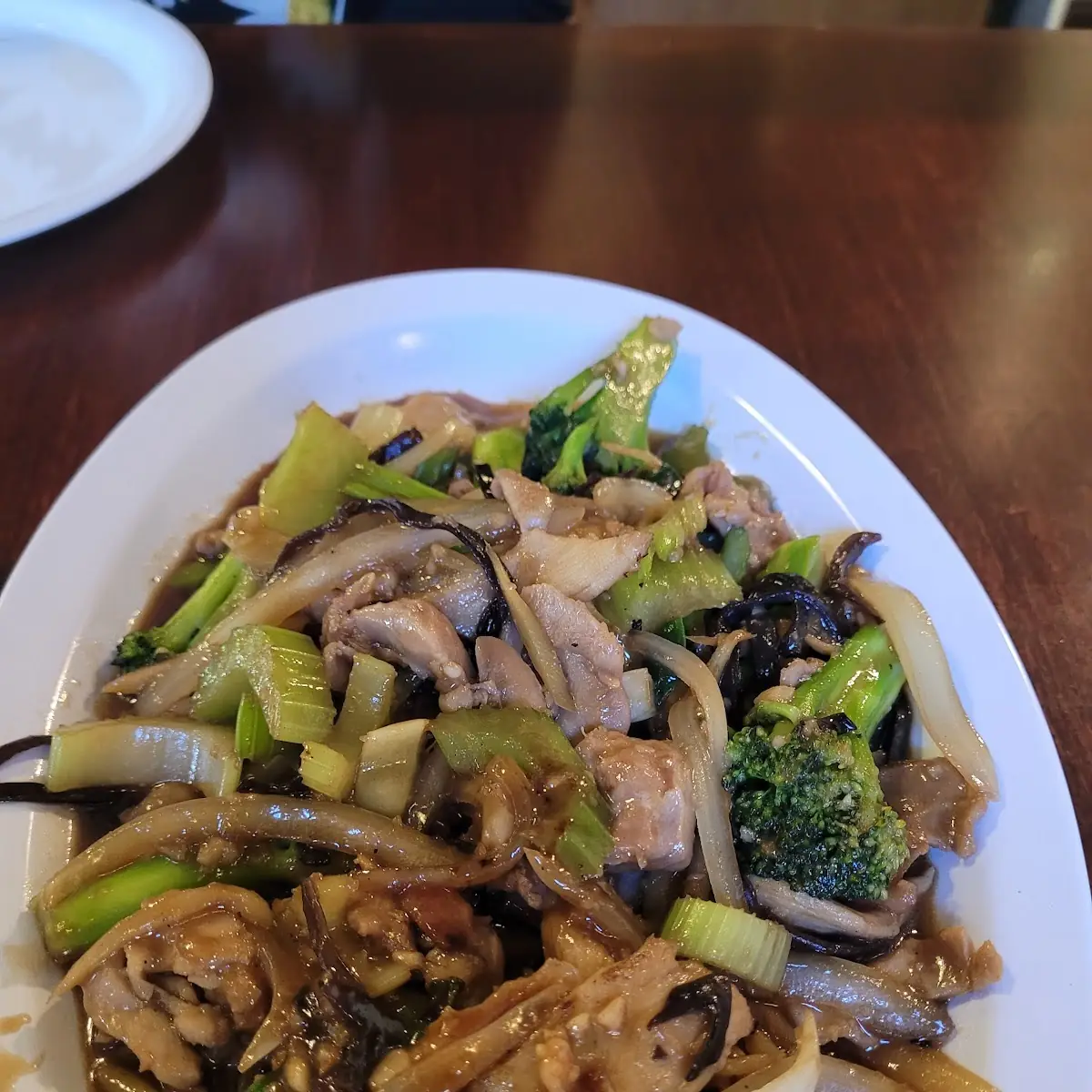 Ginger Chicken with Broccoli