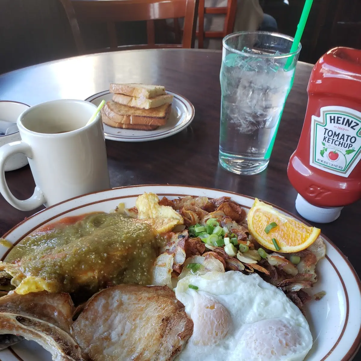 Chile Relleno and Porkchop