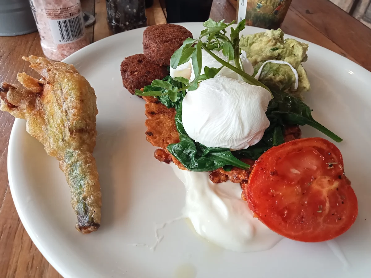Falafel Stack, Pool Coffee Eatery