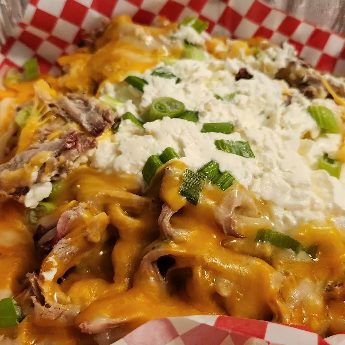 Loaded Baked Potato with Pulled Pork