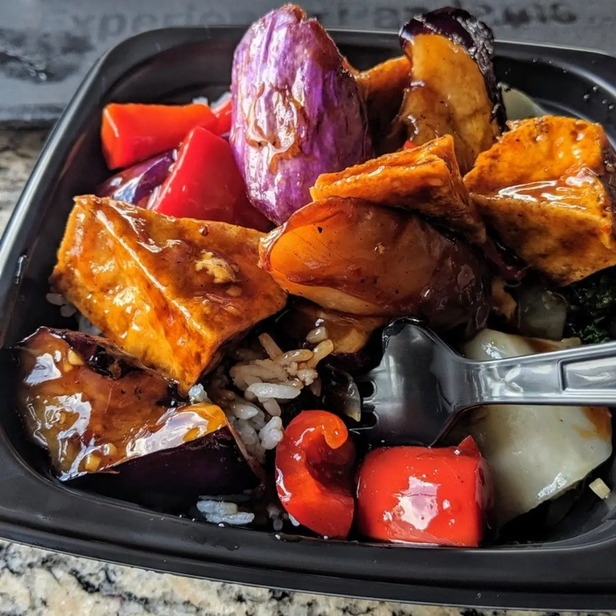 Spicy Eggplant and Tofu